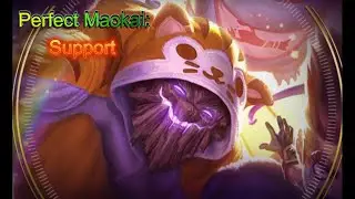Perfect Support Maokai Ranked Game