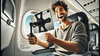 ✈️ Huogantom Airplane Tablet Holder Mount | Best Airplane iPad Mount ✈️