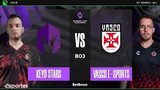 CCT3 Series 4 SA | Keyd Stars vs Vasco E-sports | Fase de Grupos | CS2