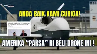 AMERIKA PAKSA INDONESIA BELI DRONE BUATAN AMERIKA