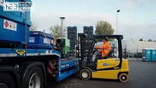 Veilig transport van onze machines &ndash; 123 Machineverhuur