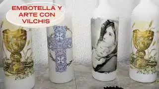 BOTELLAS DECORADAS FRAY TOMÁS 3