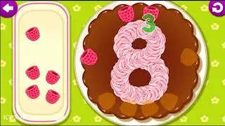 KIDS LEARN NUMBERS - Funny Food 3 Kids Number games for toddlers