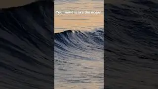 Go with the flow #shorts #oceanwaves #flow #mindfulness