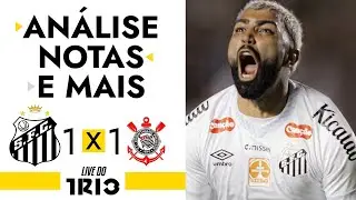 Live do Trio: GABIGOL SALVA O SANTOS | Vagner Frederico sobre discuss&atilde;o com Mattos!