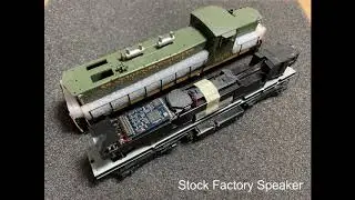 Rapido HO GMD-1 DCC-Sound Speaker Upgrade by Scale Sound Systems