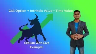 Call Option Premium Explained | Intrinsic Value & Time Value Kya Hoti Hai? (Hindi)