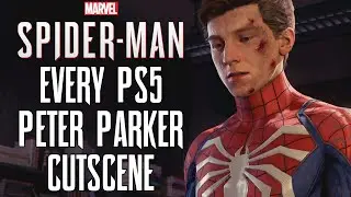 Marvel's Spider-Man: Remastered - ALL Peter Parker Cutscenes (PlayStation 5 Fidelity Mode)