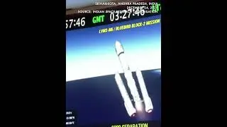 India space agency launches the US-built AST SpaceMobile communications satellite