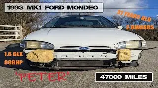 I Saved A 1993 Mk1 Ford Mondeo From The Scrapyard (EPISODE 1) #PeterTheMondeo