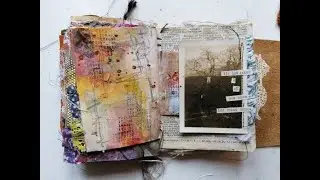 Art Journaling   'He has taken it all'