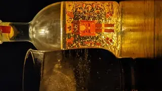 M&S Clementine Lemon Gin Liquor Rated With Edible Gold Leaf
