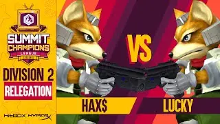 Hax$ vs Lucky - Division 2: Relegation - SCL 2 | Fox vs Fox