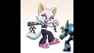 Magenta the cat vs Evil Robots