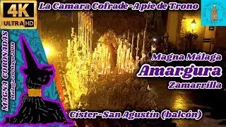 MAGNA MARIANA MÁLAGA. AMARGURA (ZAMARRILLA). CURVA CÍSTER-SAN AGUSTÍN (BALCÓN). UHD 4K