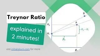 Treynor ratio &bull; Investing concepts explained in 2 minutes &bull; #financialeducation