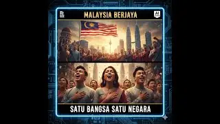 Malaysia Berjaya - AI High-Definition Remaster | Lagu Patriotik Klasik (Lirik Asal) | Ragam Maya