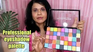 Makeup Revolution eyeshadow palette review in Tamil/best eyeshadow palette/professional eyeshadow