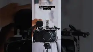 Bmpcc6k Run & Gun Rig Setup | #shorts