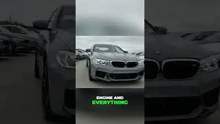 BMW M5: AWD System Unleashed for INSANE Performance! #shorts