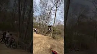 LAUNCHING my YT Capra core 4#yew #mtb #steez #whip @YT_Industries