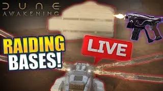 Raiding EVERYTHING inside the Deep Desert of Dune Awakening LIVE!
