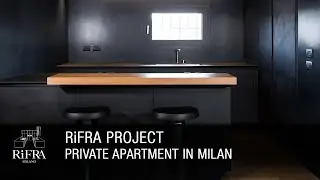 Loft di Design a Milano con Cucina e Bagno RiFRA