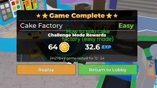 How to solo cake factory (easy mode) @Jin2784 (Tower heroes × make a cake)