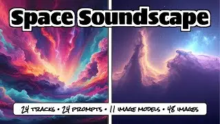 Celestial Harmonics - using 11 AI image generator models with comparison