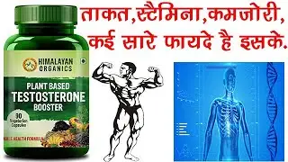 Testosterone Booster Capsule Benefits, Dosage, Side Effects | Himalayan Organics Plant Based💊