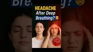 Why Deep Breathing Causes Headache (Do This Instead)#youtubrshorts #viral#shorts #headacherelief