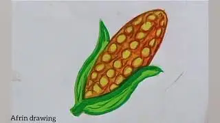 How to draw a popcorn easy drawing step by step 