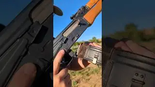 Norinco AK bump fire | drum magazine #asmr