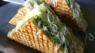 The BEST PANEER CHEESE CLUB SANDWICH | 😋 Mouth Watering | Indian Street Food