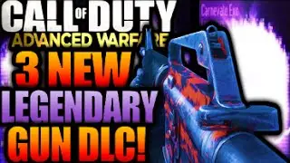 Call of Duty Advanced Warfare NEW LEGENDARY WEAPONS! M16/AK-47/CEL-3 FREE DLC GUNS (COD AW News/info