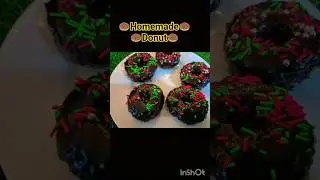 🍩Homemade Donut🍩 #shorts #shortsfeed #youtubeshorts #yt #ytshorts #viral #trending #food #donuts