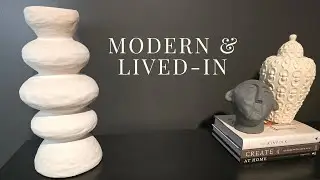 How I Style My Console Table for Everyday Living | Modern & Cozy