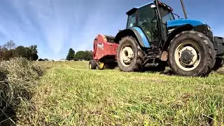 THE HAY HARVEST IS COMPLETE