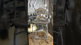 Can you restore a piece of furniture for $10? #restored