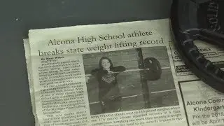 Alcona Powerlifter Abby Franklin Raised the Bar at State