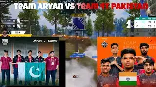 🏴TEAM ARYAN 🇮🇳 VS TEAM 4T PAKISTAN🇵🇰 FIGHT IN PUBG MOBILE WORLD CUP PMWC 2025 #PMWC