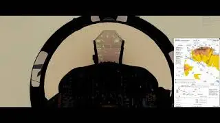 DCS Ala13 Vaziani TTR  - Instrument Approach Chart Tacan RWY 13 -  F/A 18c