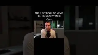 The next Book of Meme is... ⚠️ Bome Crypto is old...