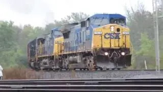 Awesome Curve Shot Of BNSF K141 Crude Oil Train In North Chili, NY 9-17-16