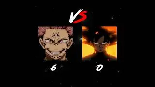 sukuna vs black goku #sukuna #blackgoku #editing #anime
