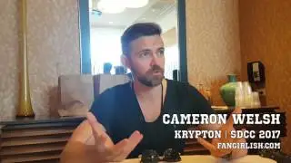 'Krypton' SDCC 2017 Interview: Cameron Welsh