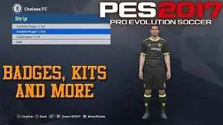 HOW TO INSTALL HIGH QUALITY OFFICIAL KITS & BADGES ON PES 2017 [PC TUTORIAL] [#PES2017]