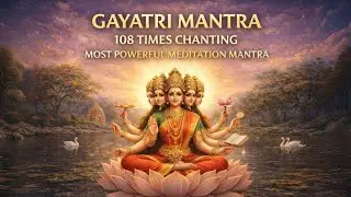 Gayatri Mantra 108 Times | 1 Hour | Peaceful | Deep Meditation & Positive Energy