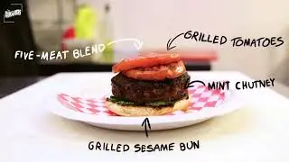 Lawrence Weibman learns How to Make NYC's Best Halal Burger at BK Jani in Bushwick, Brooklyn