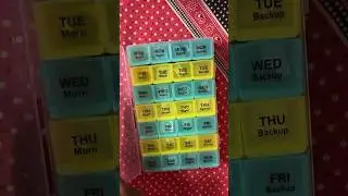 Pill organizer box / Medicine box💊 #review #amazon #pillbox #shortsvideo #shorts #viral #reels